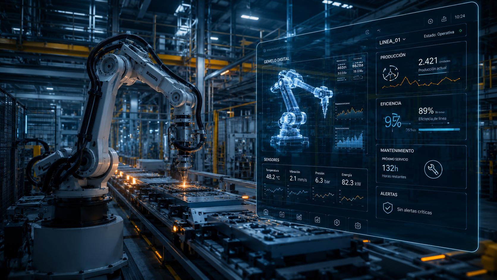 Automatización inteligente y eficiencia operativa